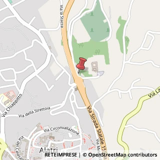 Mappa Via del Cimitero, 5, 03011 Alatri, Frosinone (Lazio)