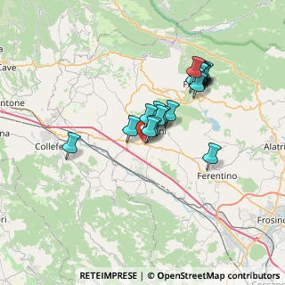 Mappa Traversa Privata Terza Di, 03012 Anagni FR, Italia (6.38)