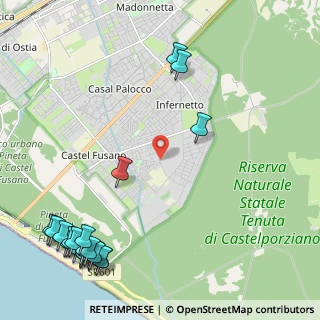 Mappa Via Valfloriana, 00124 Roma RM, Italia (3.4345)