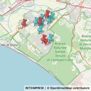 Mappa Via Valfloriana, 00124 Roma RM, Italia (3.75)