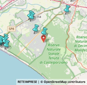 Mappa Via Canazei, 00124 Roma RM, Italia (6.58)