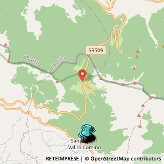 Mappa PRQ6+CH, 67032 San Donato Val di Comino FR, Italia (3.36759)
