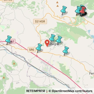 Mappa Via S. Magno, 03012 Anagni FR, Italia (7.3485)