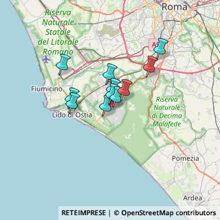Mappa Via Giambattista Viotti, 00124 Roma RM, Italia (4.94)