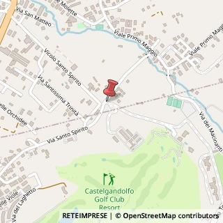Mappa Via Romoli, 8, 00040 Castel Gandolfo, Roma (Lazio)