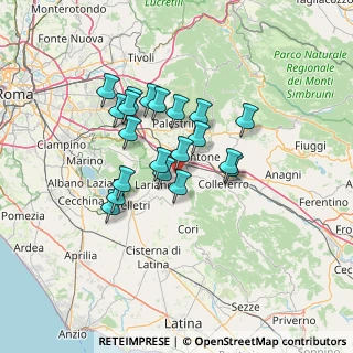 Mappa Contrada Abbazia, 00031 Artena RM, Italia (11.462)