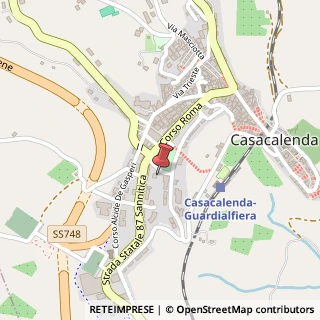 Mappa Via Madonna Dell'arco, 4, 86043 Casacalenda, Campobasso (Molise)