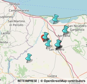 Mappa Corso Umberto I, 71010 San Paolo di Civitate FG, Italia (10.89727)