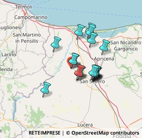 Mappa Corso Umberto I, 71010 San Paolo di Civitate FG, Italia (10.72158)