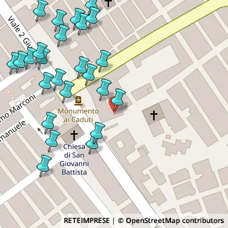 Mappa Via XX Settembre, 71010 San Paolo di Civitate FG, Italia (0.084)