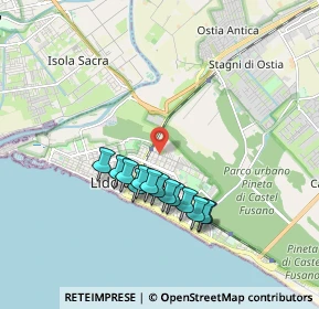 Mappa Viale dei Promontori, 00100 Lido di Ostia RM, Italia (1.67769)