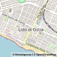 Kartta Lido di Ostia