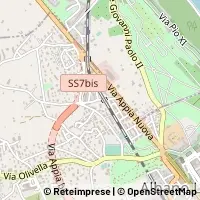 خريطة Albano Laziale