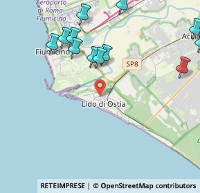 Mappa Via Isole del Capo Verde, 00121 Roma RM, Italia (5.2975)