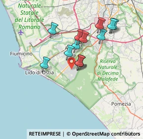 Mappa 00124 Infernetto RM, Italia (6.15077)