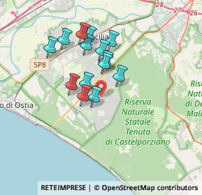 Mappa 00124 Infernetto RM, Italia (3.01357)