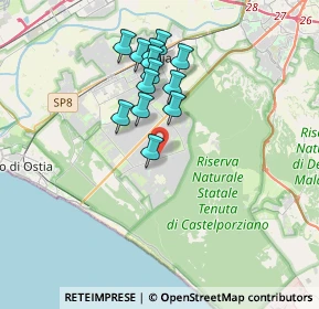 Mappa 00124 Infernetto RM, Italia (3.20769)