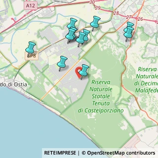 Mappa Via Angelo Mariani, 00124 Roma RM, Italia (4.55583)