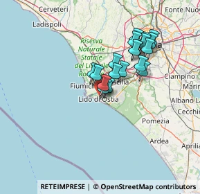 Mappa Via Raffaele de Cosa, 00122 Lido di Ostia RM, Italia (12.05316)