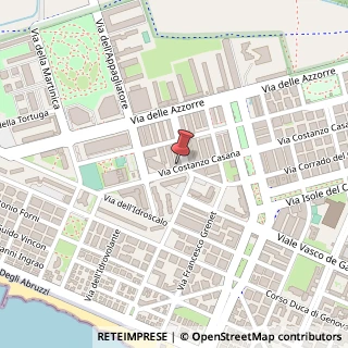Mappa Via Costanzo Casana, 263, 00121 Roma, Roma (Lazio)