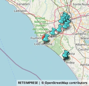 Mappa 00178 Lido di Ostia RM, Italia (15.94471)