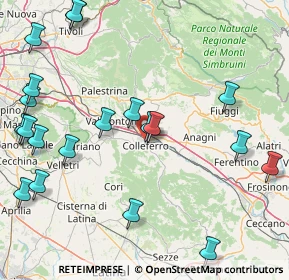 Mappa Via Romana, 00034 Colleferro RM, Italia (22.6095)