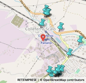 Mappa Via Romana, 00034 Colleferro RM, Italia (0.7585)