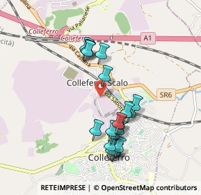 Mappa Via Romana, 00034 Colleferro RM, Italia (0.9165)