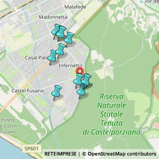 Mappa Via Lavarone, 00124 Roma RM, Italia (1.64636)