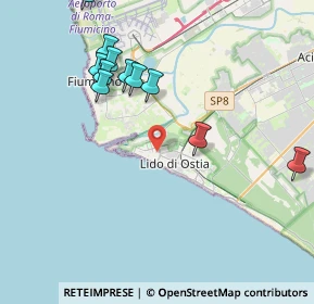 Mappa Viale Alfredo Zambrini, 00100 Lido di Ostia RM, Italia (4.93917)