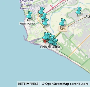 Mappa Viale Alfredo Zambrini, 00100 Lido di Ostia RM, Italia (2.97364)