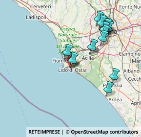 Mappa Viale Alfredo Zambrini, 00100 Lido di Ostia RM, Italia (16.7195)