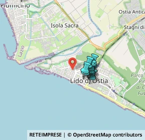 Mappa Viale Alfredo Zambrini, 00100 Lido di Ostia RM, Italia (1.31)