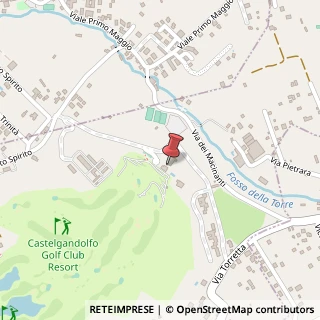 Mappa Via dei Macinanti, 2, 00040 Castel Gandolfo, Roma (Lazio)