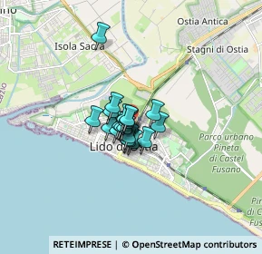 Mappa Via delle Baleari, 00100 Lido di Ostia RM, Italia (0.807)