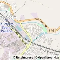 Karte Colleferro