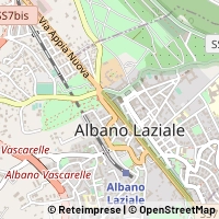 Karte Albano Laziale