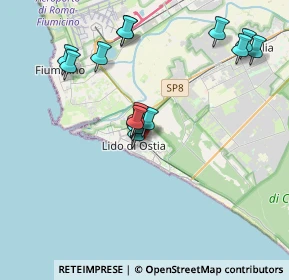 Mappa Via Capo Palinuro, 00122 Lido di Ostia RM, Italia (3.72)