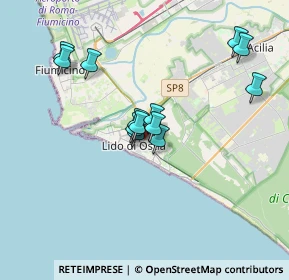 Mappa Via Capo Palinuro, 00100 Lido di Ostia RM, Italia (3.22077)