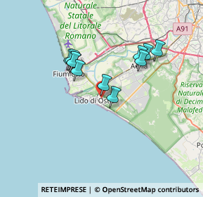 Mappa Piazza Tolosetto Farinati degli Uberti - Box, 00122 Lido di Ostia RM, Italia (6.23182)