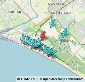 Mappa Piazza Tolosetto Farinati degli Uberti - Box, 00122 Lido di Ostia RM, Italia (1.3975)