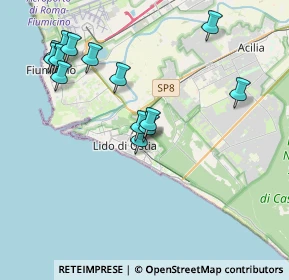 Mappa Piazza Tolosetto Farinati degli Uberti - Box, 00122 Lido di Ostia RM, Italia (4.29143)