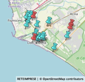 Mappa Piazza Tolosetto Farinati degli Uberti - Box, 00122 Lido di Ostia RM, Italia (3.0495)