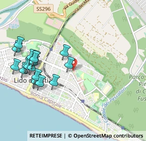 Mappa Piazza Tolosetto Farinati degli Uberti - Box, 00122 Lido di Ostia RM, Italia (1.19)