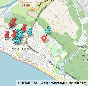 Mappa Piazza Tolosetto Farinati degli Uberti - Box, 00122 Lido di Ostia RM, Italia (1.27846)