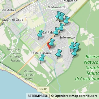 Mappa Via Domenico Alaleona, 00124 Roma RM, Italia (1.90786)