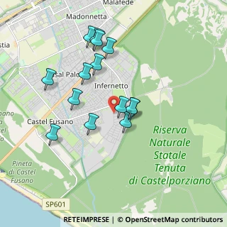 Mappa Via Torcegno, 00124 Roma RM, Italia (1.78857)