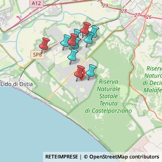 Mappa Via Salorno, 00124 Roma RM, Italia (3.36273)