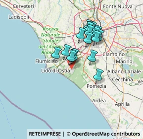 Mappa Via Salorno, 00124 Roma RM, Italia (12.2495)