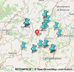 Mappa Unnamed Road, 86026 Salcito CB, Italia (14.517)